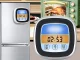 Digital Kitchen Meat Thermometer with Probe Black-Silver