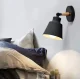 Loft Wall Lamp ZD129, Matte Black
