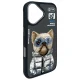 Nimmy Cool&Cute 2.0 Dog Case for iPhone 16 6.1\", Black