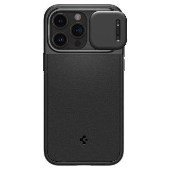 Apple iPhone 15 Pro 6.1'' Spigen Optik Armor Magsafe Case Cover, Black
