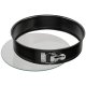 Kaiser Inspiration 2300622026 Round Springform Pan with Glass Bottom, 28 cm, Black