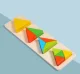 Bakalu JHTOY-604 Wooden Stacking Toy