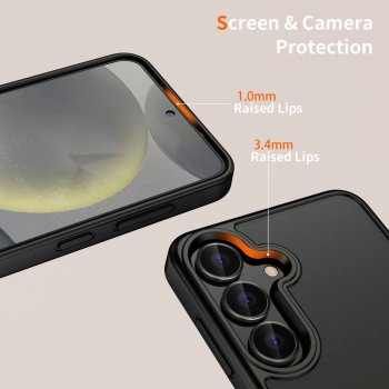 Tech-Protect MagMat Case for Samsung Galaxy A17 4G / 5G, Matte Black