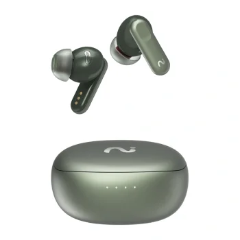 VIAIM Nano+ AI Wireless Earbuds with Voice Recorder, Green