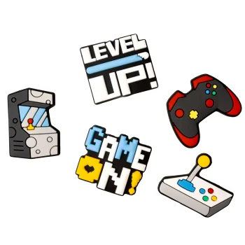 TFO GameOn 3D Stickers for Phone and Laptop, 5 pcs