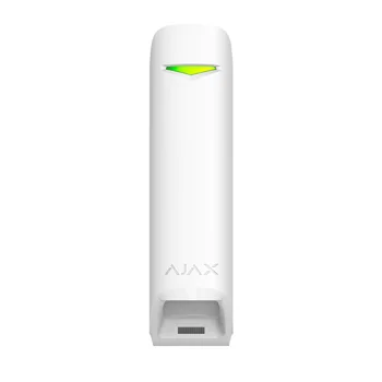 Ajax MotionProtect Curtain Wireless Curtain Motion Detector, White