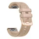 Tech-Protect silicone strap for Garmin Fenix 5S/5S Plus/6S/6S Pro/7S/8/9/9 Pro (43 mm), beige