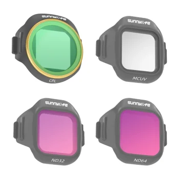 Sunnylife Set of 4 Filters MCUV + CPL + ND32 + ND64 for DJI Mini 5 Pro