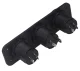 Waterproof 12V Cigarette Lighter Socket with 2x USB and Voltmeter PLS37