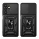 Hybrid Armor Camshield Case for OnePlus Ace Pro 5G / 10T 5G, Black