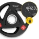 4FIZJO Rubber Coated Olympic Weight Plates 2 x 5 kg (51 mm)