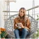 Sofotel Hanging Swing Chair Boho, Grey