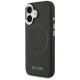 Guess Perforated 4G MagSafe Case for iPhone 17 - Black