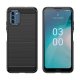 Carbon Case for Nokia C300 - Black