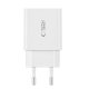 Tech-Protect NC30W USB-C PD 30W / USB-A QC 3.0 charger - white