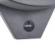 Maclean MCE290 GR LED Facade Lamp with Motion Sensor, 10W, 800lm, IP54, Grey