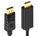 DisplayPort to HDMI Cable, 1.8m, 4K Support, Black