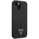 Guess Silicone Triangle Case for iPhone 14 Plus Black