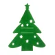 Ruhhy Christmas Cutlery Holders Christmas Tree, 12 pcs
