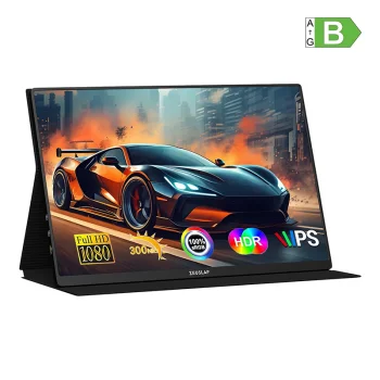 ZEUSLAP P16A 16.1" 144Hz Portable Monitor, Full HD IPS