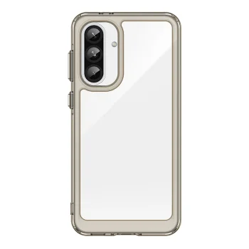 Outer Space Case for Samsung Galaxy A36, Semi-Transparent Black