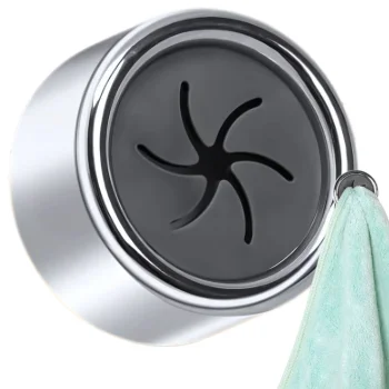 Self-Adhesive Push-In Towel and Cloth Holder, 4 cm