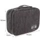 Trizand Cable and Charger Organizer (25x20x10 cm), Grey