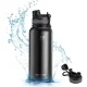 Rockbros 35210029001 Thermal Bicycle Drink Bottle 550 ml - Black
