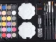 Art set for kids in carry case, 145 pieces, pink