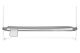 ECOTOYS Bed Guard Rail for Toddlers 200 cm, Grey