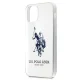Apple iPhone 12 mini 5.4\'\' US Polo Shiny Big Logo Case Cover (USHCP12STPUHRWH), White