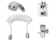 Universal Sink Shower Head and Hose Set (Chrome)