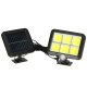 120 LED Solar Outdoor Light with Motion and Dusk Sensor
