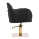 Gabbiano Malaga Hairdressing Chair, Black/Gold