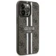 Guess iPhone 13 / 13 Pro Case 4G Printed Stripes MagSafe, Brown