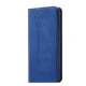 Wallet Book Case for Samsung Galaxy S22+ (S22 Plus) with Card Holder and Stand Function, Blue