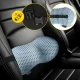 Orthopedic Lumbar Support Pillow with Memory Foam, Blue