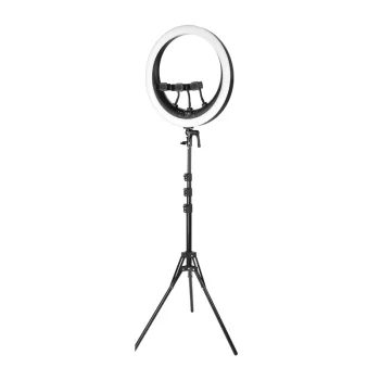 NEEWER RP19H 19" LED žiedinė lempa su stovu ir nuotolinio valdymo pultu