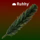 Artificial Spruce Branches for Decoration 21cm, 40 pcs, Ruhhy