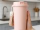 Self-Stirring Thermal Mug with USB-C 350ml Pink