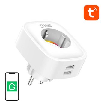 Viedā rozete Gosund SP112 WiFi 16A ar 2xUSB, Tuya