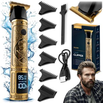 Berdsen BD-261 Professional Hair Clippers for Men Barber, Gold