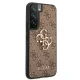 Guess GUHCS22S4GMGBR S901 S22 brown hardcase 4G Big Metal Logo