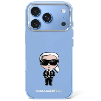 Karl Lagerfeld IML Ikonik Sketch Print MagSafe Case for iPhone 17 Pro / 18 Pro, Pink