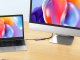 USB-C to HDMI 4K 60Hz Adapter, 18cm, Silver/Black