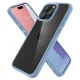 Spigen iPhone 15 Pro Max Case Crystal Hybrid, Clear Blue
