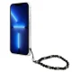 Guess Pearl Case for Apple iPhone 13 mini, Transparent / Black