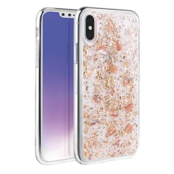 Apple iPhone XS Max 6.5" Uniq Etui Lumence Case Cover, Rose Gold
