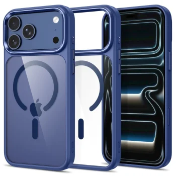 Tech-Protect Magmat MagSafe CC Case for iPhone 17 Pro Max / 18 Pro Max, Navy Blue