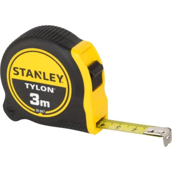 Tape Measure Stanley Tylon 3 m x 12.7 mm, Black/Yellow